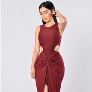 On The Sly - cut out dress